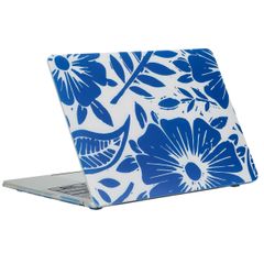 imoshion Design Laptop Cover für MacBook Air 13 Zoll (2022 / 2024 M3 chip / 2025 M4 chip) - A2681 / A3113 / A3240 - Flower Tile