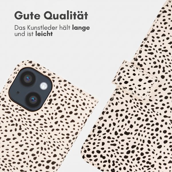 imoshion Design Klapphülle Apple iPhone 14 - Desert Dots