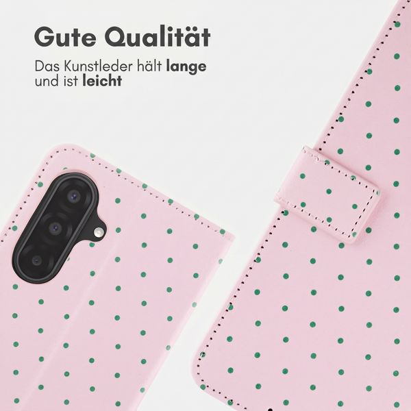 imoshion Design Klapphülle Samsung Galaxy A37 (5G) - Happy Dots