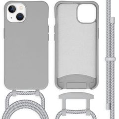 imoshion Color Backcover mit abtrennbarem Band Apple iPhone 13 - Grau