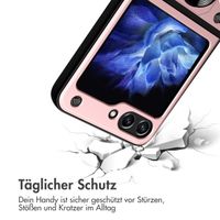 imoshion Rugged Back Cover mit Ring Samsung Galaxy Z Flip 5 - Rosé gold