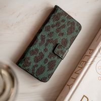 imoshion Design TPU Klapphülle Samsung Galaxy M31- Green Leopard