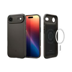 Spigen Thin Fit Backcover mit MagSafe Apple iPhone Air - Gunmetal