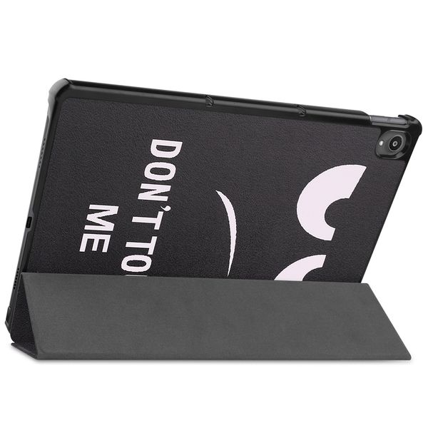 imoshion Design Trifold Klaphülle Lenovo Tab P11 / P11 Plus - Don't touch