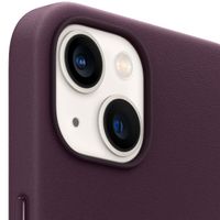 Apple Leder-Case MagSafe Apple iPhone 13 Mini - Dark Cherry