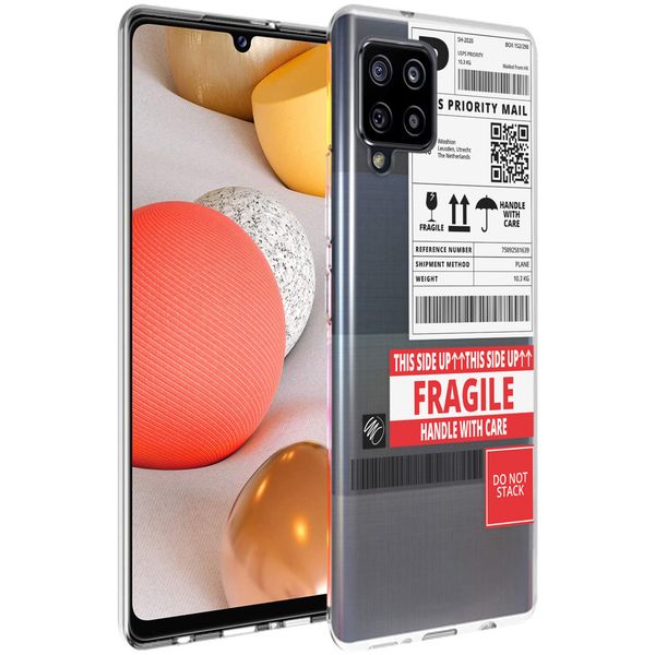 imoshion Design Hülle Samsung Galaxy A42 - Etikette