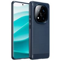 imoshion Brushed Back Cover Xiaomi Redmi Note 14 Pro (5G) - Dunkelblau