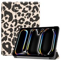 imoshion Design Trifold Klaphülle Apple iPad Pro 13 (2024) M4 - Leopard