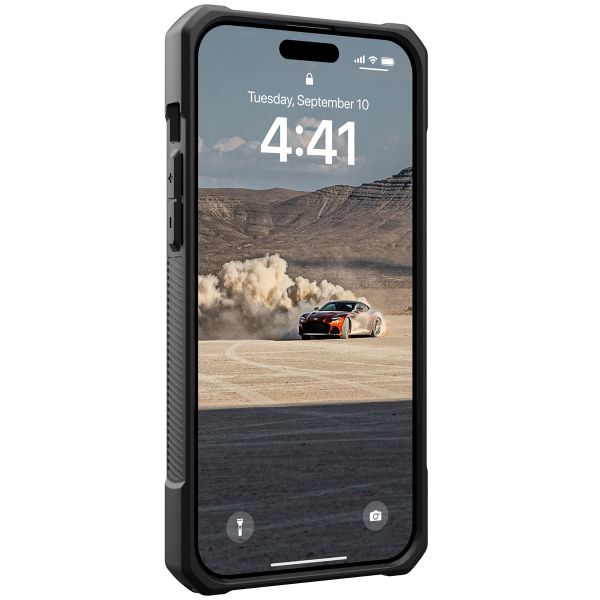 UAG Monarch Backcover für das iPhone 15 Plus - Carbon Fiber