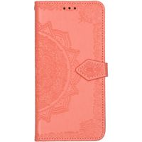 Mandala Klapphülle für das Samsung Galaxy A51 - Peach