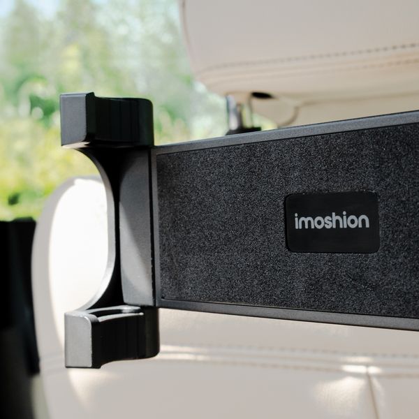 imoshion Kopfstützen-Tablethalter für das Auto - Schwarz