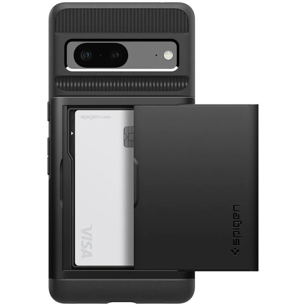 Spigen Slim Armor CS Case für das Google Pixel 7 - Schwarz