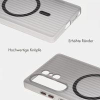 Accezz Lite Backcover mit MagSafe | Fluted | Samsung Galaxy S26 Ultra - Grau