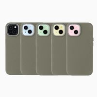 Accezz Mesh Backcover mit MagSafe Apple iPhone 15 - Dunkelgrau