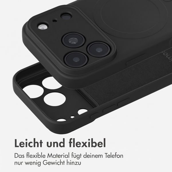 imoshion Color Back Cover mit MagSafe Apple iPhone 18 Pro / 17 Pro - Schwarz