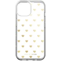 iDeal of Sweden Mirror Case iPhone 15 - Golden Hearts