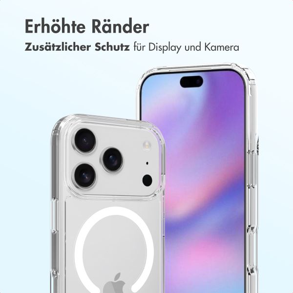 Accezz Xtreme Impact Backcover mit MagSafe Apple iPhone 17 Pro - Transparent