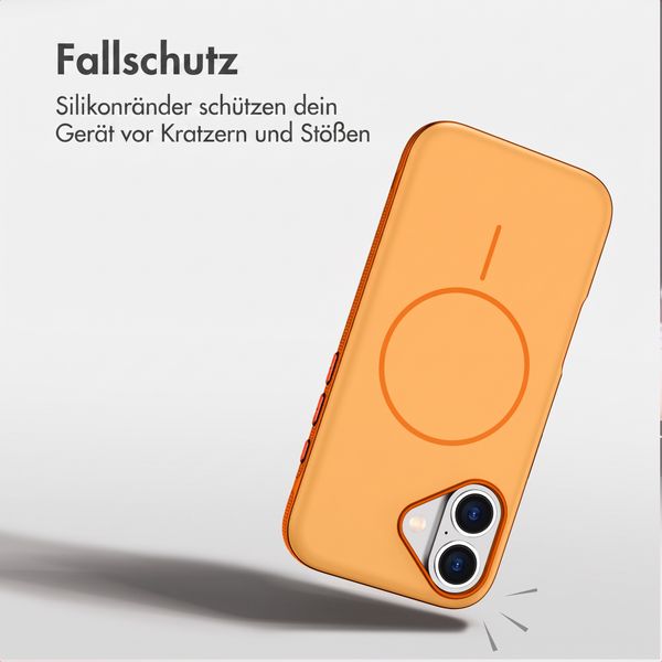 imoshion Color Backcover mit Thin MagSafe Ring Apple iPhone 17 - Orange