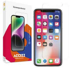 Accezz Screen Protector aus gehärtetem Glas Apple iPhone 11 Pro / Xs / X