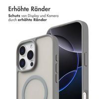 imoshion Color Guard Back Cover mit MagSafe Apple iPhone 16 Pro Max - Grau