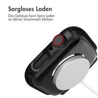 imoshion Full Cover Hard Case Apple Watch 7 / 8 / 9 - 45 mm - Schwarz