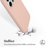 Accezz Liquid Silikoncase für das Apple iPhone 14 Pro - Rosa
