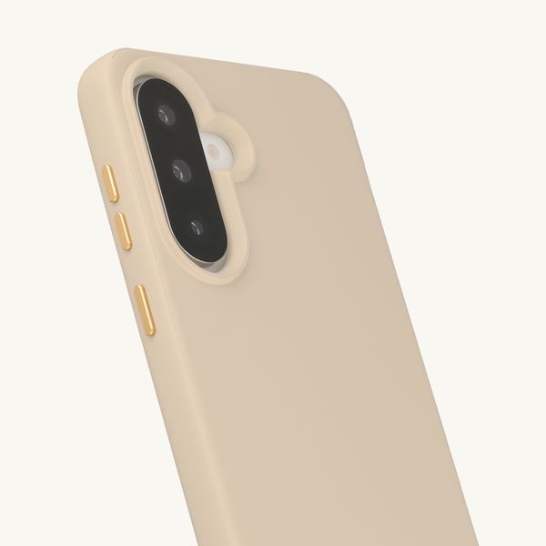 Selencia Rivièra Backcover mit MagSafe mit abnehmbaren Haken Samsung Galaxy A37 (5G) - Milky Latte