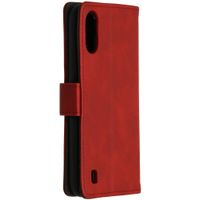 imoshion Luxuriöse Klapphülle Rot für Samsung Galaxy A01