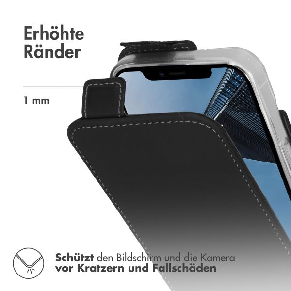 Accezz Flip Case für das iPhone 14 - Schwarz