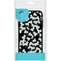 imoshion Design Hülle iPhone 11 - Blume - Weiß / Schwarz