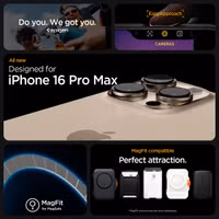 Spigen Ultra Hybrid Backcover MagSafe Apple iPhone 16 Pro Max - White