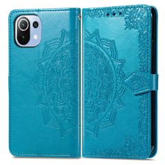 imoshion Mandala Klapphülle Xiaomi Mi 11 Lite (5G/4G) / 11 Lite 5G NE - Türkis