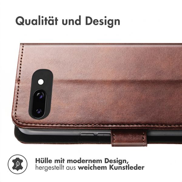 imoshion Luxuriöse Klapphülle Google Pixel 9A - Dunkelbraun
