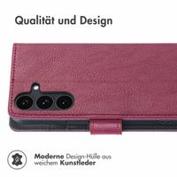 imoshion Luxuriöse Klapphülle Samsung Galaxy S25 FE - Bordeaux