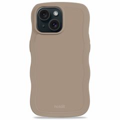 Holdit Wavy Case Apple iPhone 13/14/15/16e - Mocha Brown
