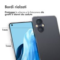 Accezz Clear TPU Backcover Oppo Reno8 Lite - Transparent