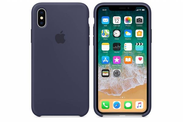 Apple Silikoncase Apple iPhone X - Midnight Blue