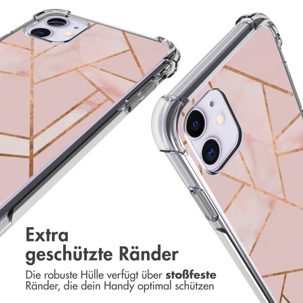 imoshion Design Hülle mit Band für das iPhone 11 - Pink Graphic