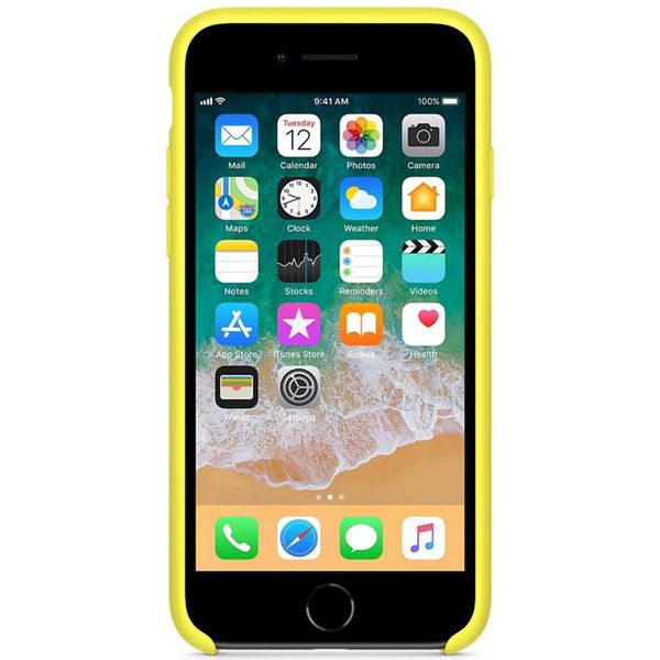 Apple Silikon-Case für das Apple iPhone SE (2022 / 2020) / 8 / 7 - Flash