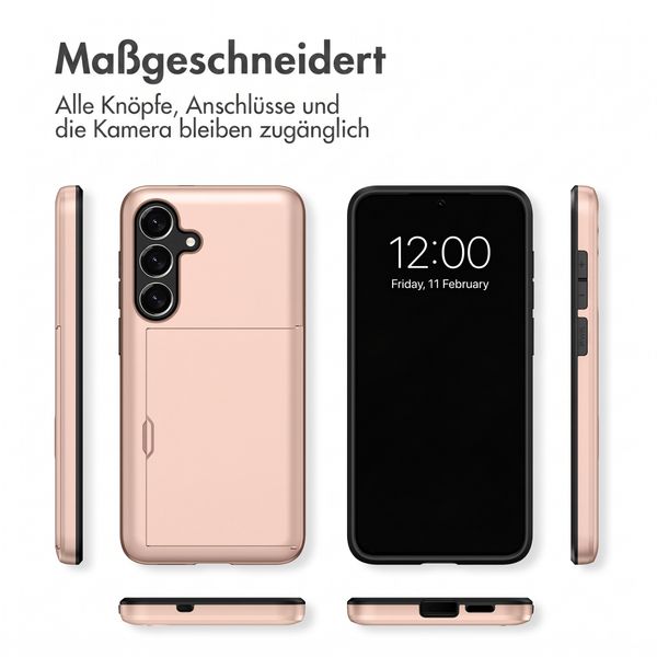 imoshion Backcover mit Kartenfach Samsung Galaxy S26 FE - Rose Gold