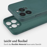 imoshion Color Back Cover mit MagSafe Apple iPhone 15 Pro - Dunkelgrün