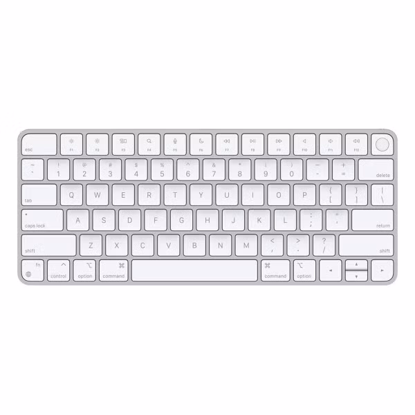 Apple Magic Keyboard mit Touch ID - QWERTY - English International - Silber