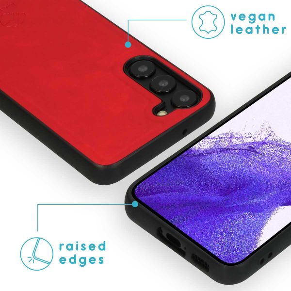 imoshion Entfernbare 2-1 Luxus Klapphülle Samsung Galaxy S23 - Rot