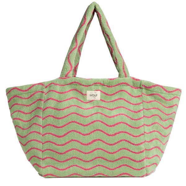 Wouf Terry Large Tote Bag - Umhängetasche - Wavy