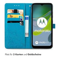 imoshion Mandala Klapphülle Motorola Moto E13 - Türkis