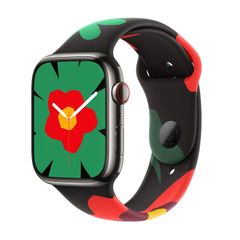 Apple Sport Armband für  Apple Watch | 44/45/46/49 mm - Größe S/M - Unity Bloom