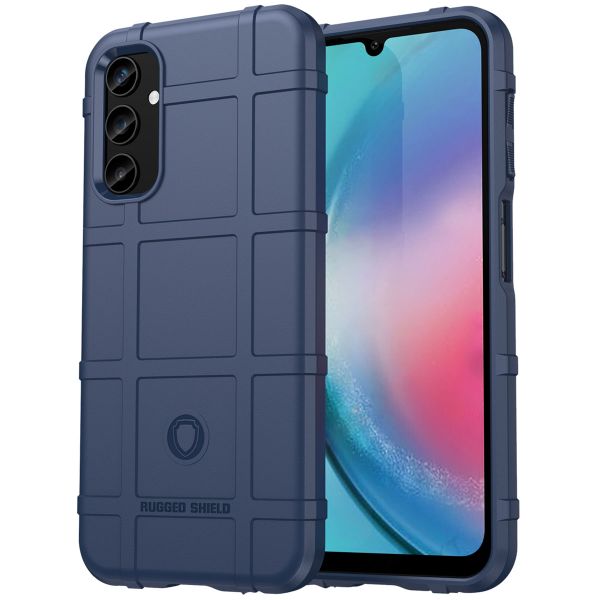 imoshion Rugged Shield Backcover für das Samsung Galaxy A25 (5G) - Dunkelblau