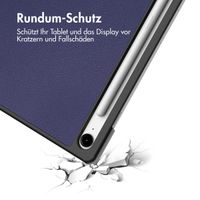 imoshion Trifold Klapphülle Samsung Galaxy Tab S10 FE Plus - Dunkelblau