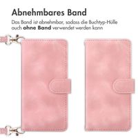 imoshion Klapphülle mit Kordel Motorola Moto G57 Power - Rosa