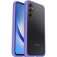 OtterBox React Backcover für das Samsung Galaxy A34 (5G) - Transparent / Violett